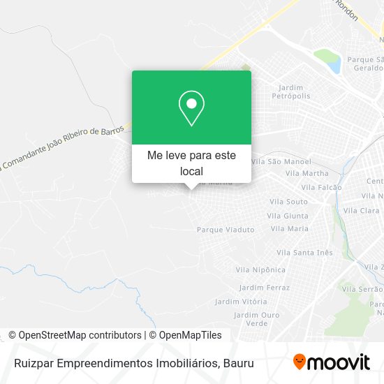 Ruizpar Empreendimentos Imobiliários mapa