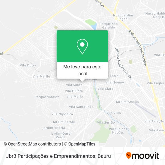 Jbr3 Participações e Empreendimentos mapa