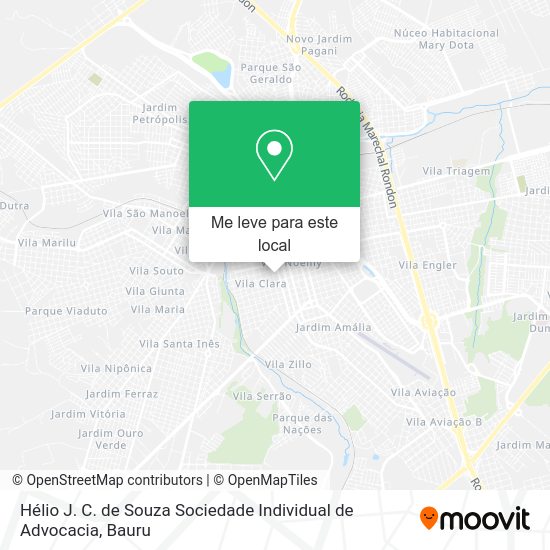 Hélio J. C. de Souza Sociedade Individual de Advocacia mapa