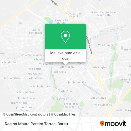 Regina Maura Pereira Torres mapa