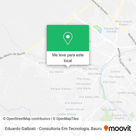 Eduardo Galbiati - Consultoria Em Tecnologia mapa