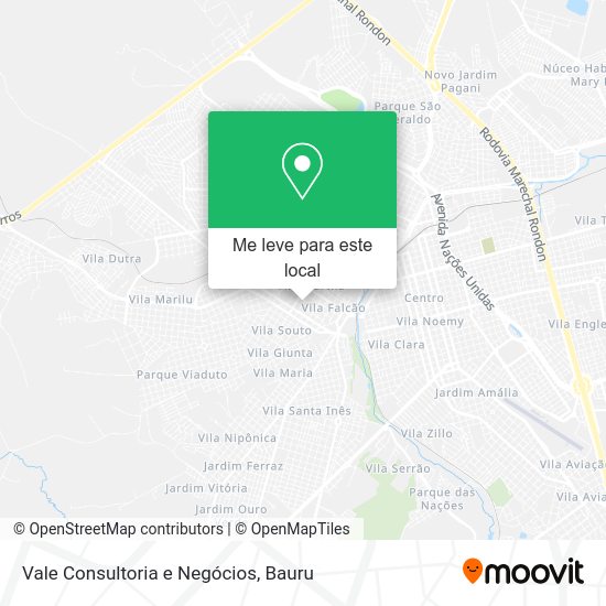 Vale Consultoria e Negócios mapa