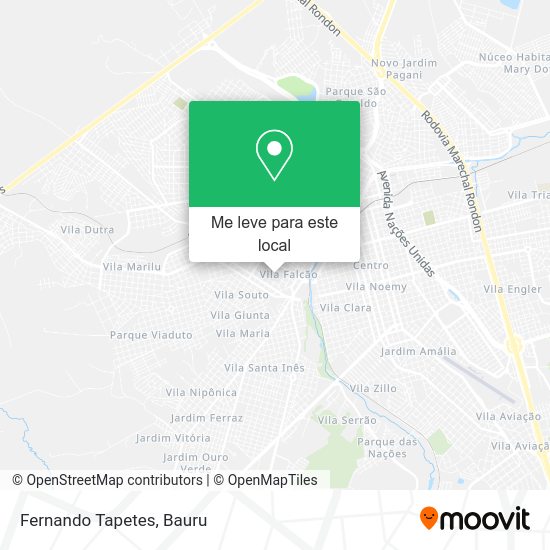 Fernando Tapetes mapa