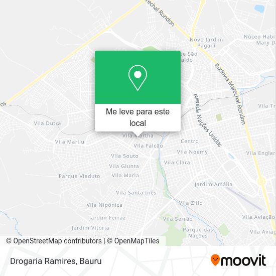 Drogaria Ramires mapa