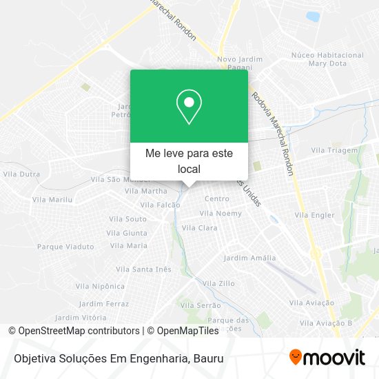 Objetiva Soluções Em Engenharia mapa