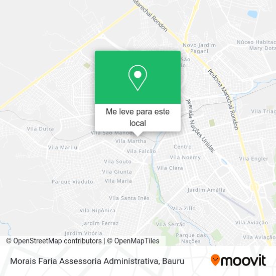 Morais Faria Assessoria Administrativa mapa
