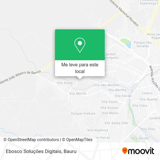 Ebosco Soluções Digitais mapa