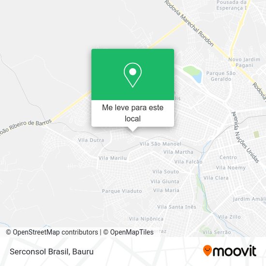 Serconsol Brasil mapa