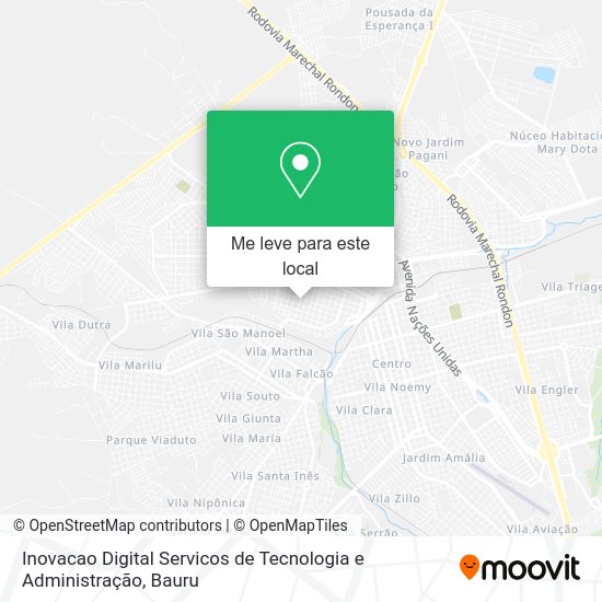 Inovacao Digital Servicos de Tecnologia e Administração mapa