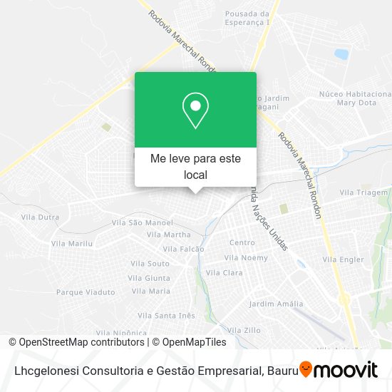 Lhcgelonesi Consultoria e Gestão Empresarial mapa