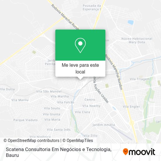 Scatena Consultoria Em Negócios e Tecnologia mapa