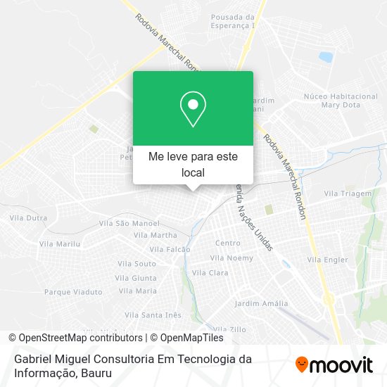 Gabriel Miguel Consultoria Em Tecnologia da Informação mapa