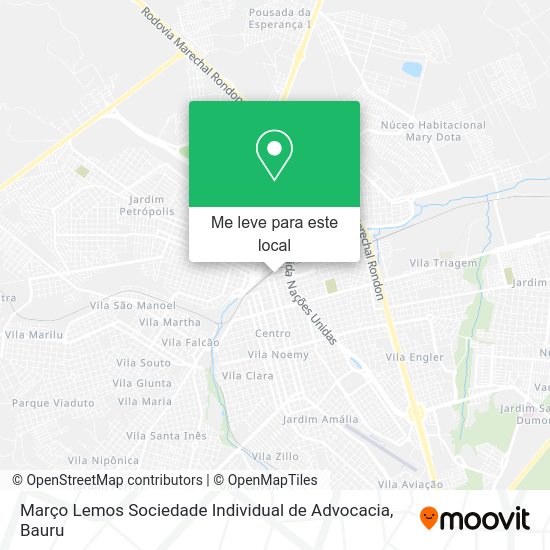 Março Lemos Sociedade Individual de Advocacia mapa