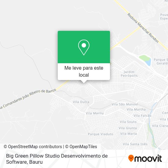 Big Green Pillow Studio Desenvolvimento de Software mapa