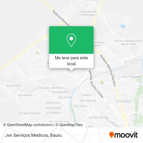 Jvn Serviços Medicos mapa