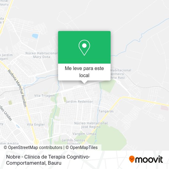 Nobre - Clínica de Terapia Cognitivo-Comportamental mapa