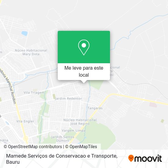 Mamede Serviços de Conservacao e Transporte mapa