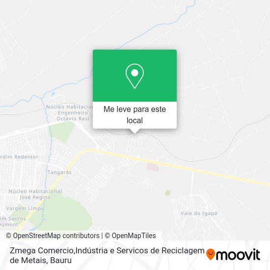 Zmega Comercio,Indústria e Servicos de Reciclagem de Metais mapa