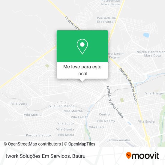 Iwork Soluções Em Servicos mapa