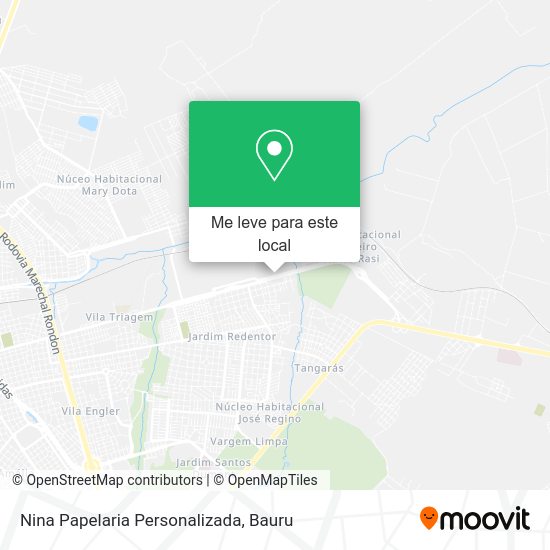 Nina Papelaria Personalizada mapa