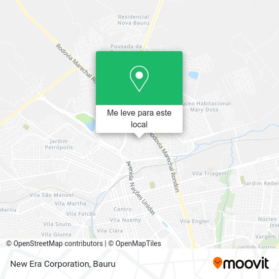 New Era Corporation mapa