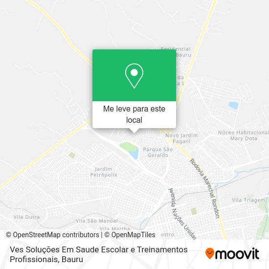 Ves Soluções Em Saude Escolar e Treinamentos Profissionais mapa