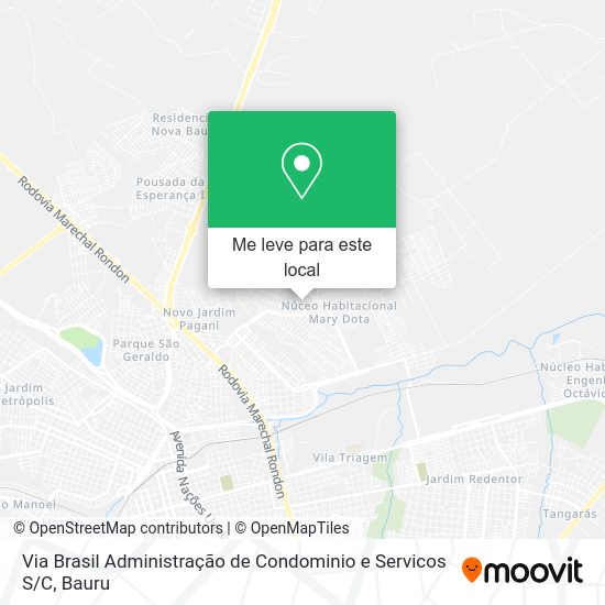 Via Brasil Administração de Condominio e Servicos S / C mapa