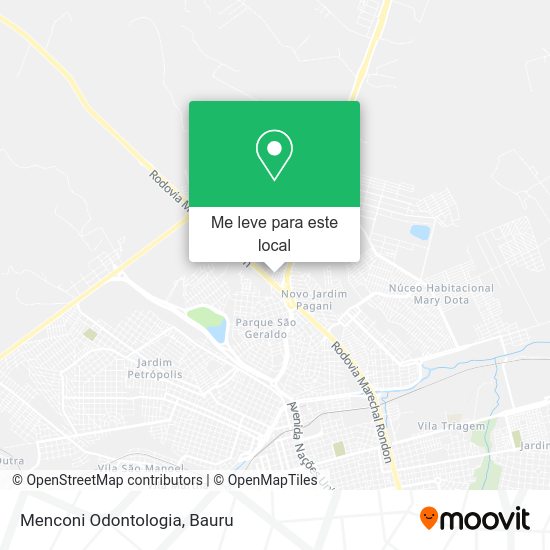 Menconi Odontologia mapa