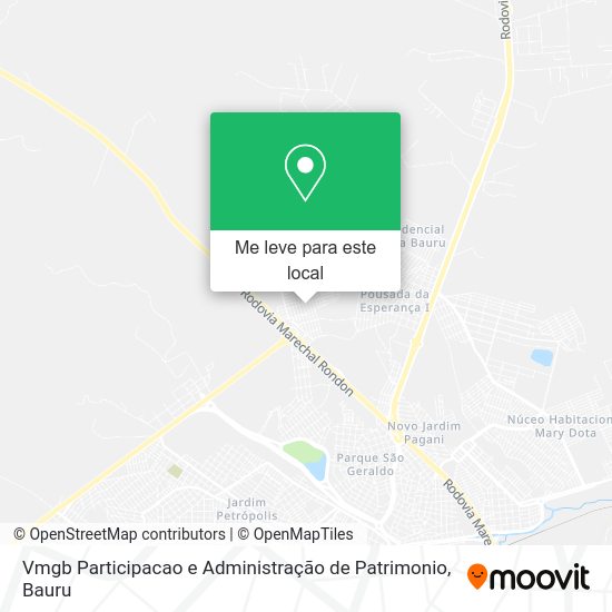 Vmgb Participacao e Administração de Patrimonio mapa