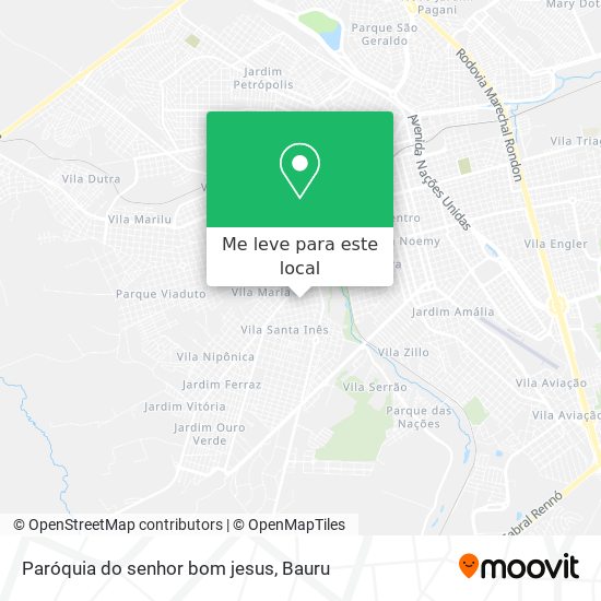 Paróquia do senhor bom jesus mapa