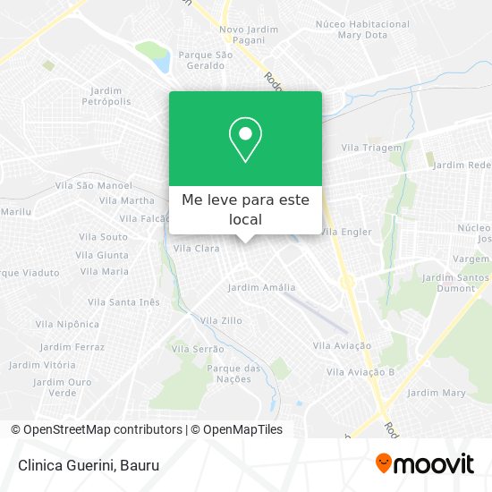 Clinica Guerini mapa