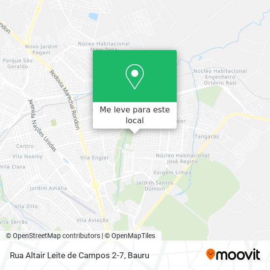 Rua Altair Leite de Campos 2-7 mapa