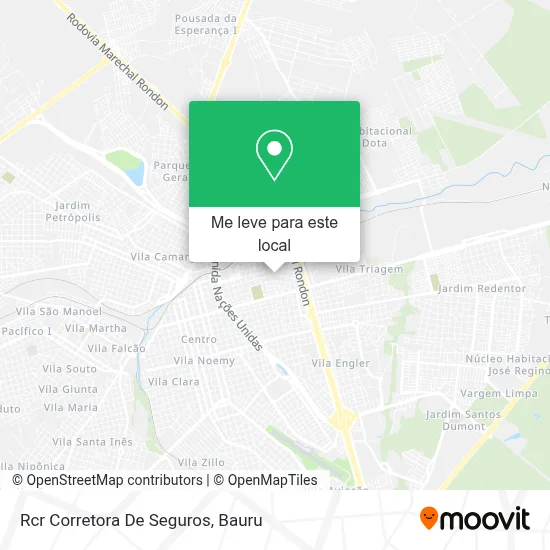 Rcr Corretora De Seguros mapa