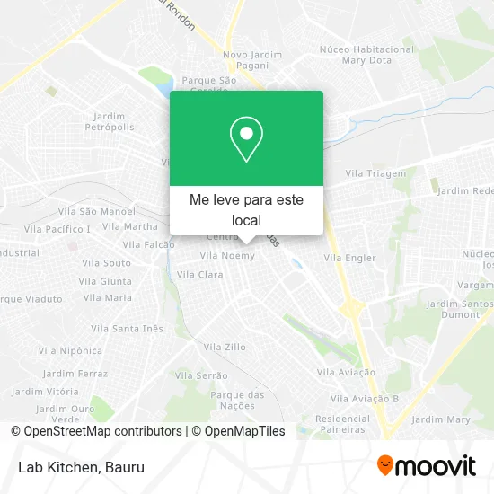 Lab Kitchen mapa