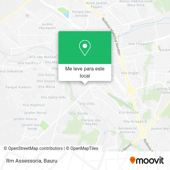 Rm Assessoria mapa