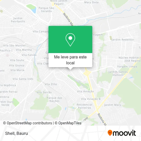 Shell mapa