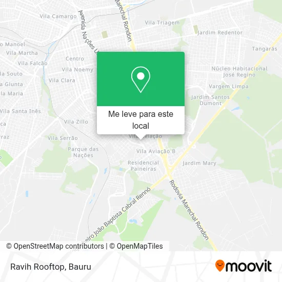 Ravih Rooftop mapa