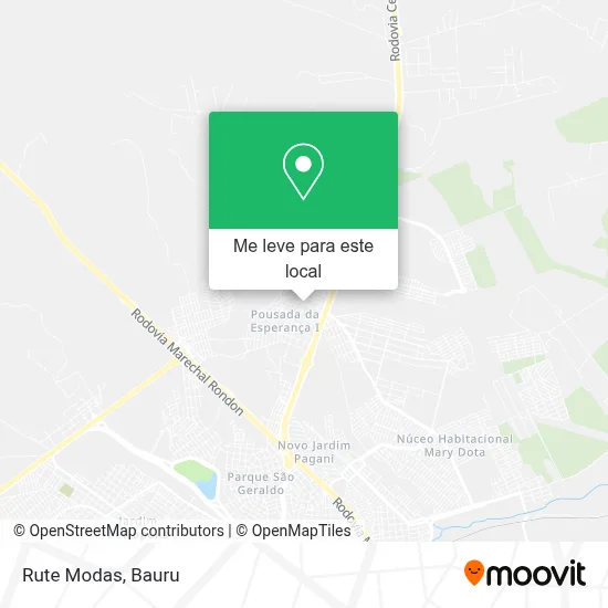 Rute Modas mapa