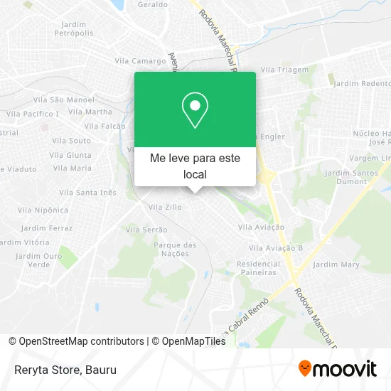 Reryta Store mapa