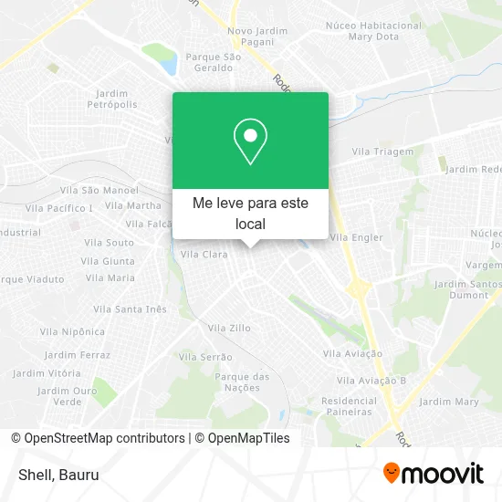 Shell mapa