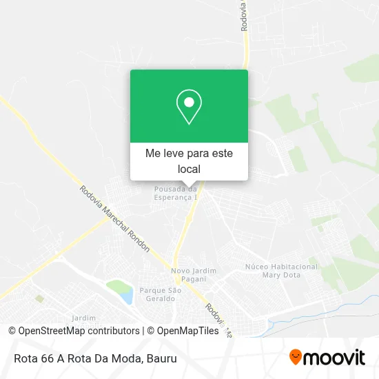 Rota 66 A Rota Da Moda mapa