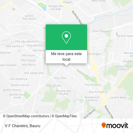 V F Chaveiro mapa