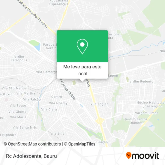 Rc Adolescente mapa