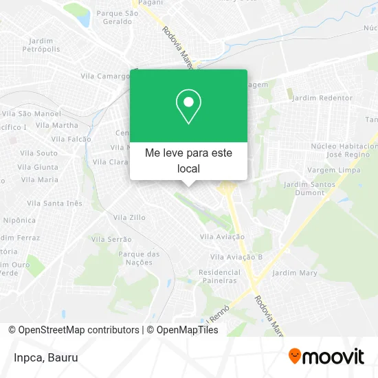 Inpca mapa