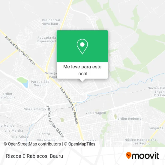 Riscos E Rabiscos mapa