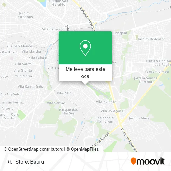 Rbr Store mapa