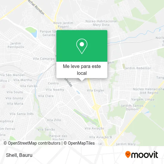 Shell mapa