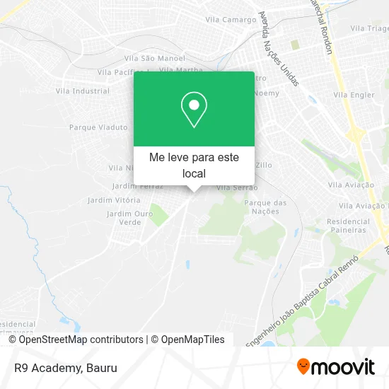 R9 Academy mapa