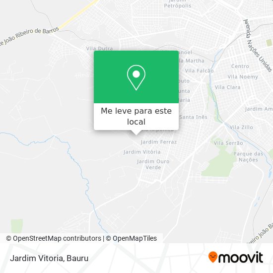 Jardim Vitoria mapa