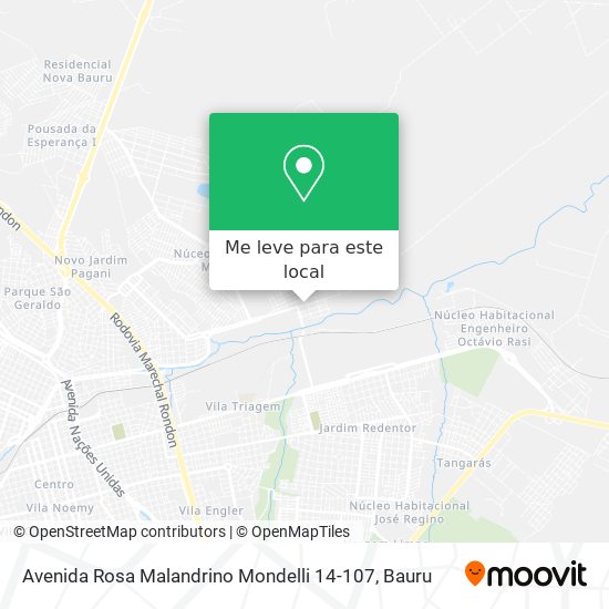 Avenida Rosa Malandrino Mondelli 14-107 mapa